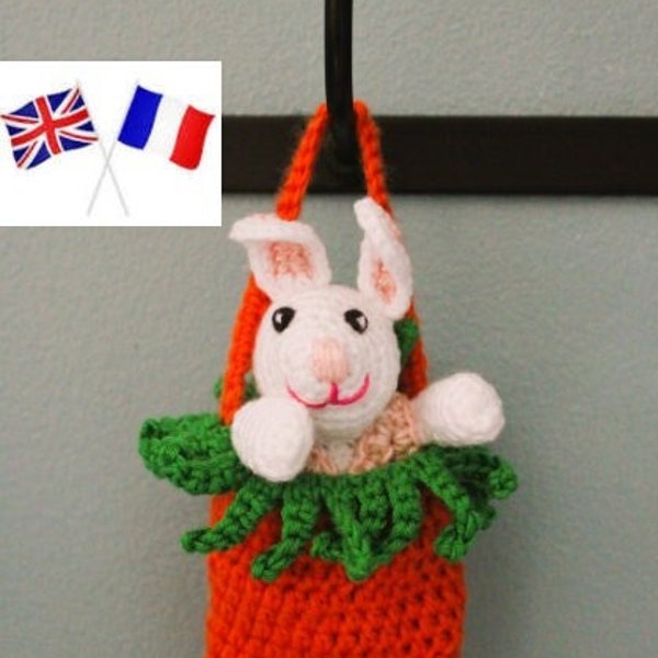 Easter Surprise - Lapin amigurumi - Pochette surprise pour Pâques - Cadeau enfant - Rabbit -