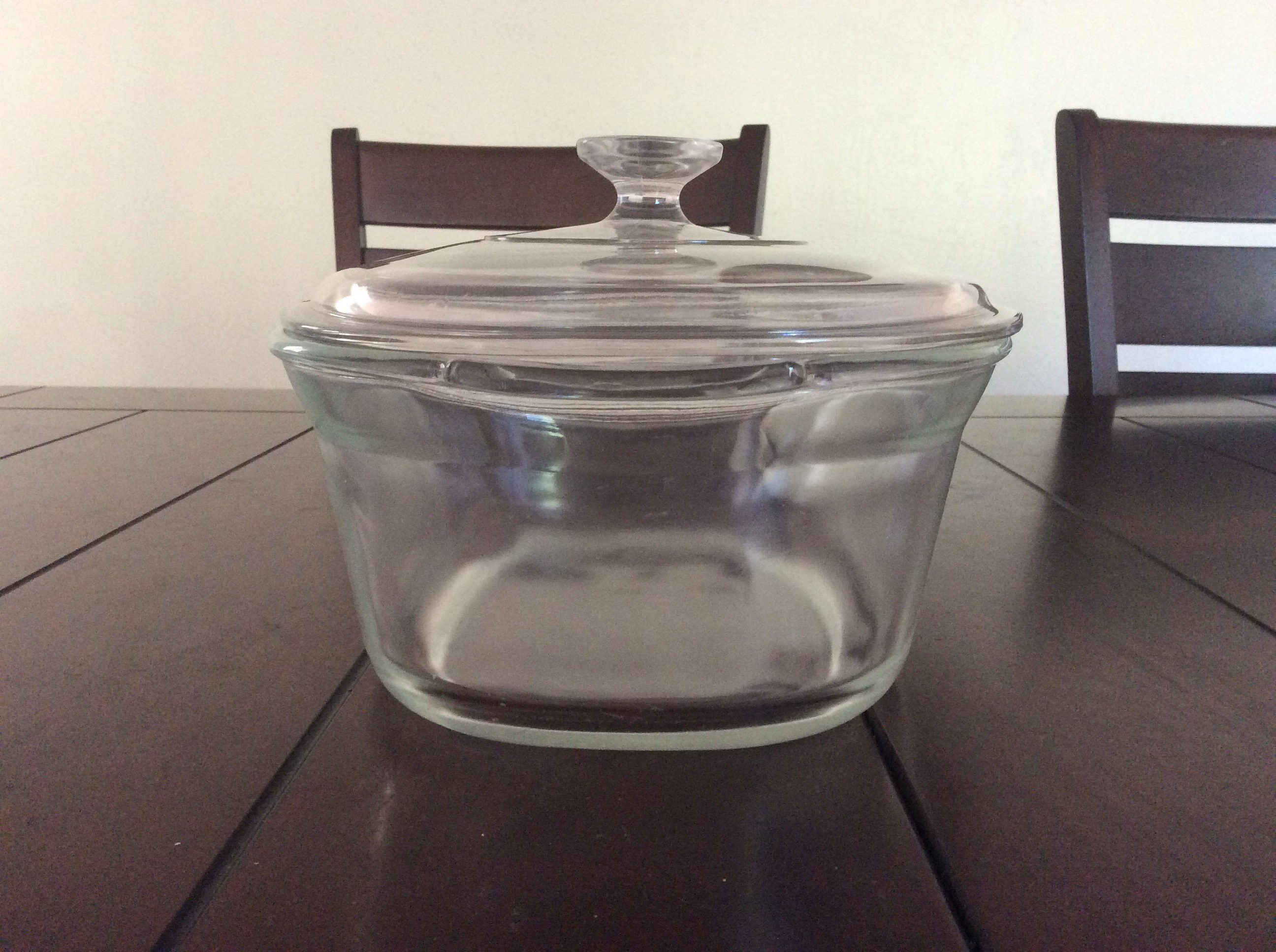 Vintage Pyrex 703 Clear Oval Roaster - Etsy