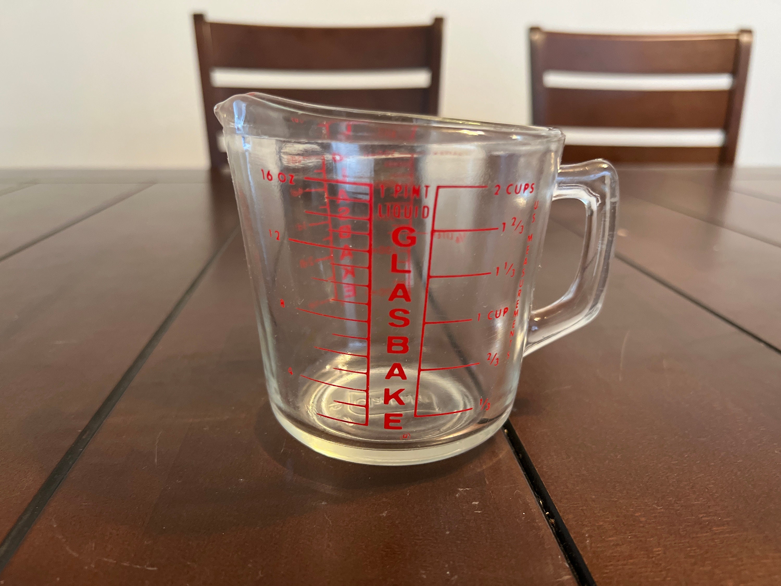 Glasbake 2 Cup Measuring Cup 