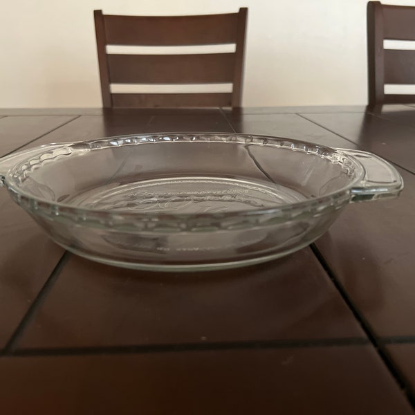 Fire King Pie Plate Etsy