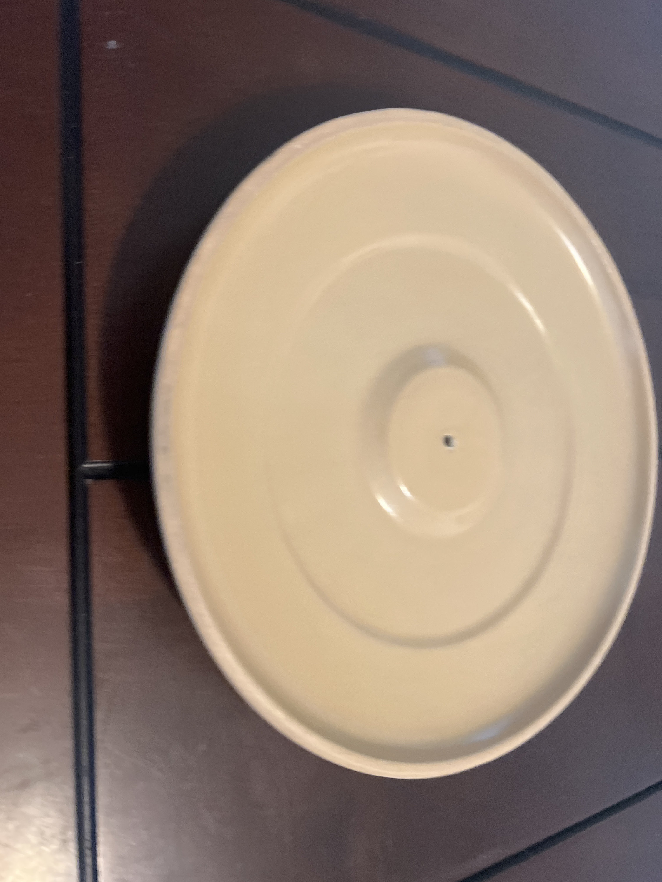 Over and Back Yellow Ware Bowl With Lid Etsy