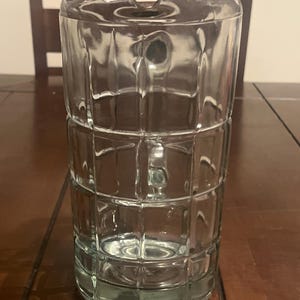 Anchor Hocking Tartan Design Pitcher