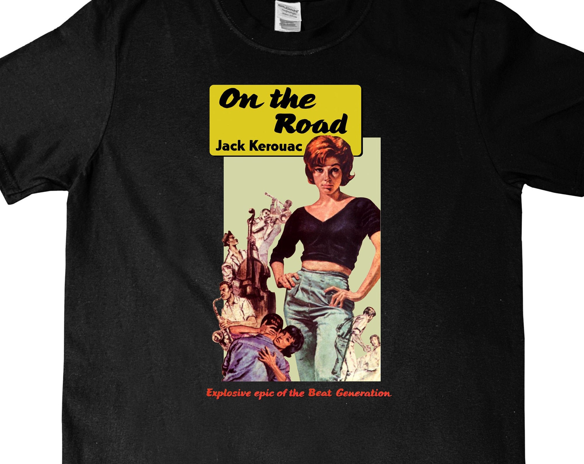 Jack Kerouac On the Road T-shirt