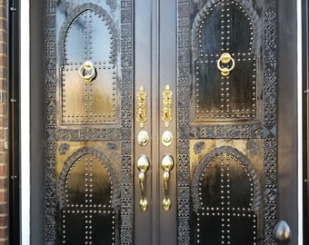 Moroccan Carved Door Panel, Decorative Wall Panel, Hand Carved Wooden Door, Moroccan Arch Door Design, Hanging Door Headboard, Hanging Door.