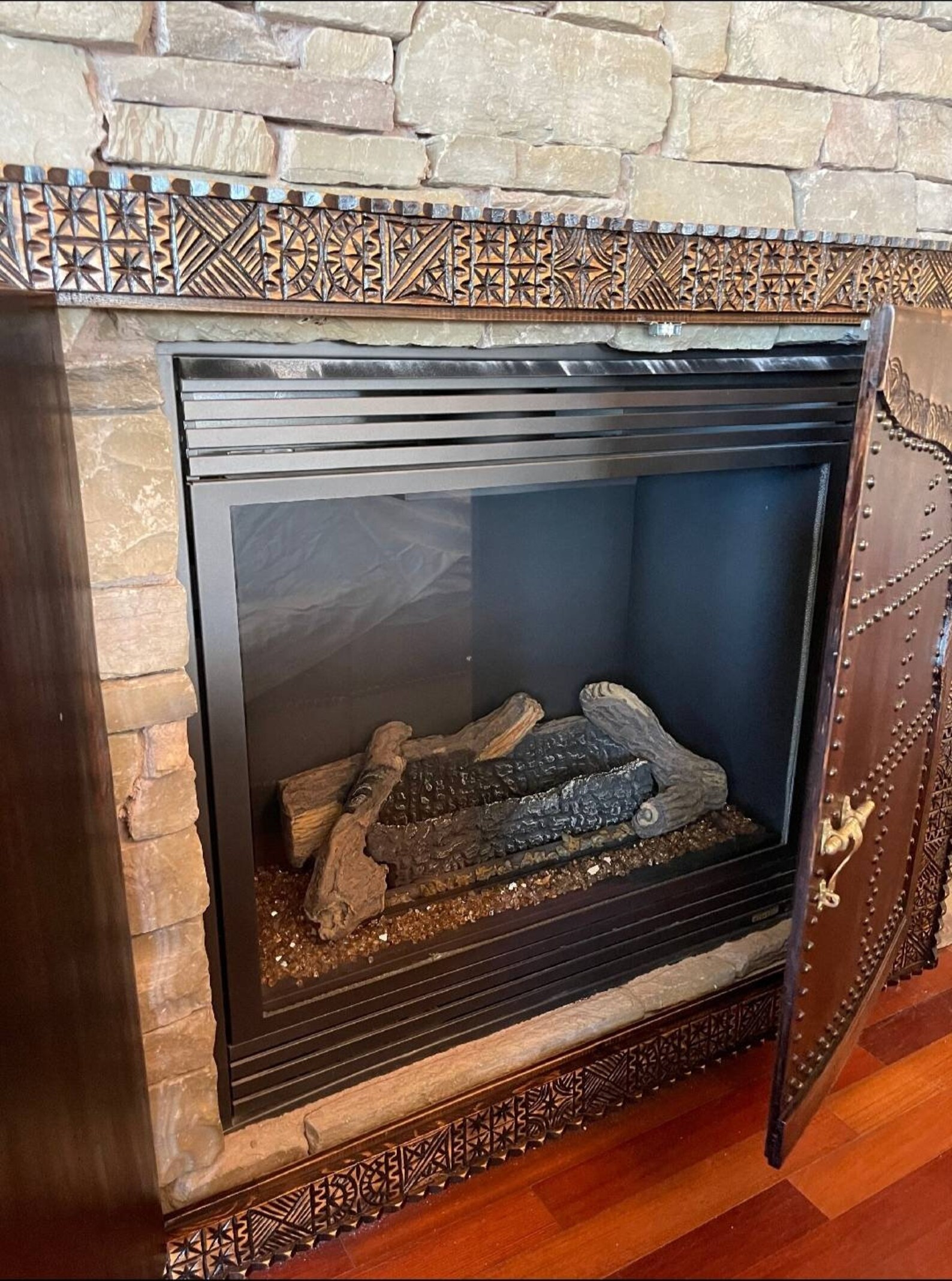 Customized Hand Carved Wooden Electrical Panels Cover Vintage Etsy