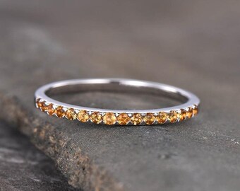 Details about   925 Sterling Silver Handmade Citrine Handmade Festival Wedding Ring Gift RS-1300