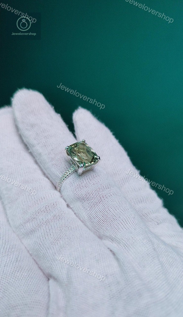 vintage green amethyst ring vintage green amethyst ring