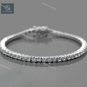 Aquamarin-Armband: 925 Sterlingsilber, Art-Deco-Stil