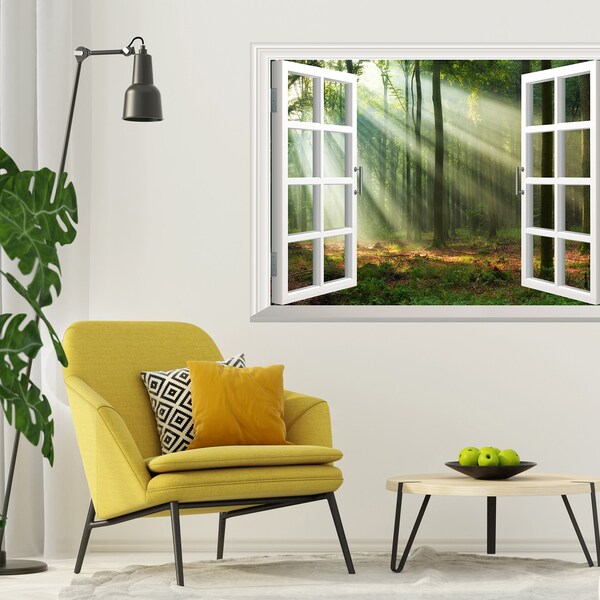 Forest Wall Decals Etsy