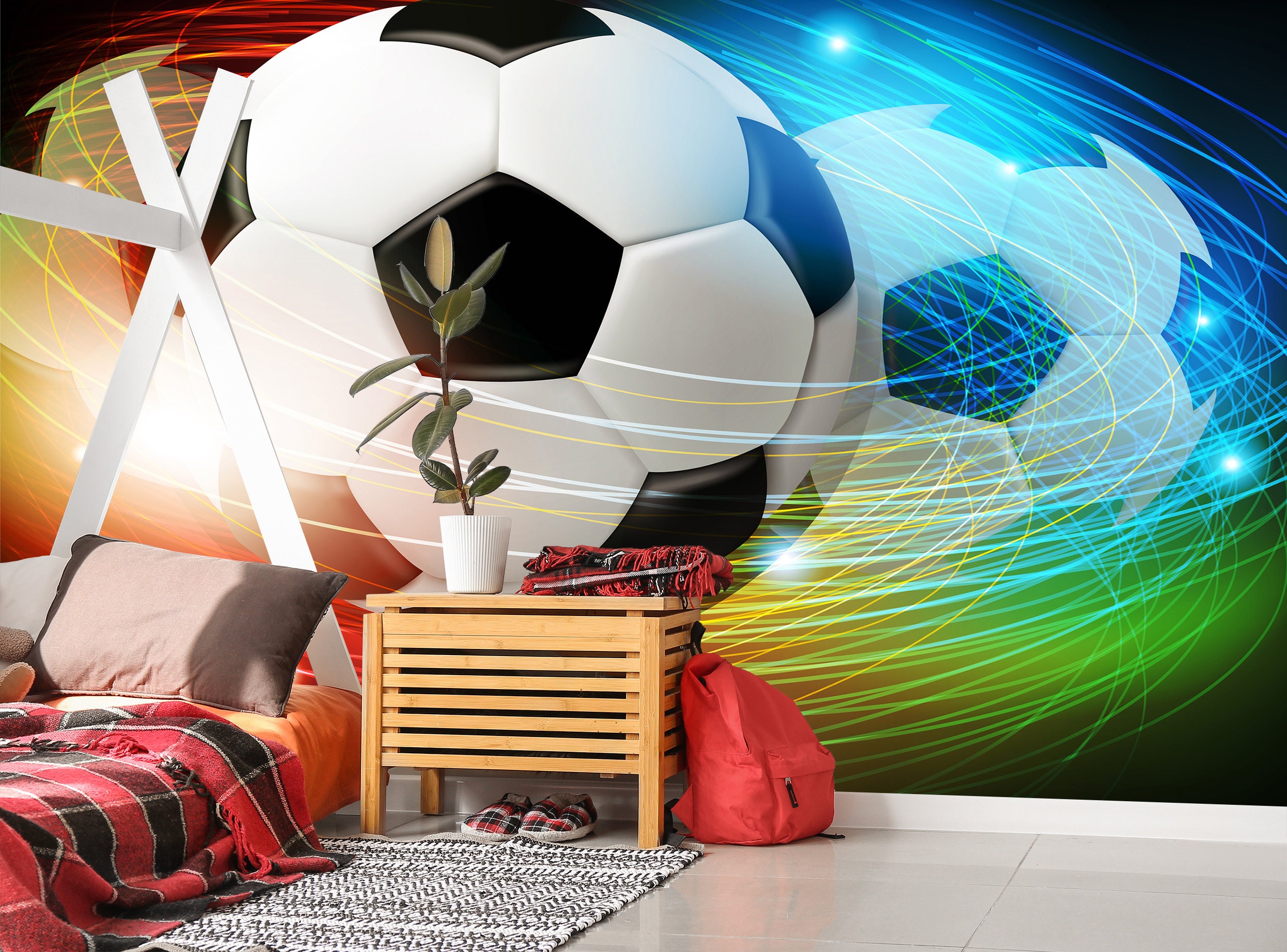 Soccer Wallpaper - Etsy Norway Soccer Wallpaper - Etsy Norway