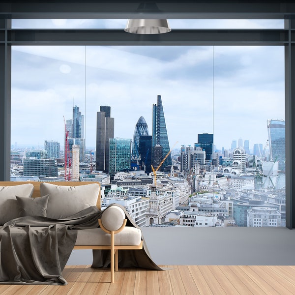 Removable Wallpaper London Etsy