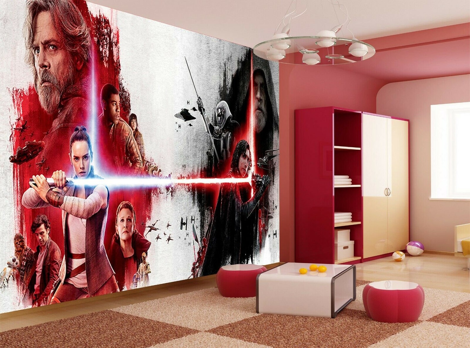 Star wars Wall Mural Photo Wallpaper Póster de papel gigante - Etsy España