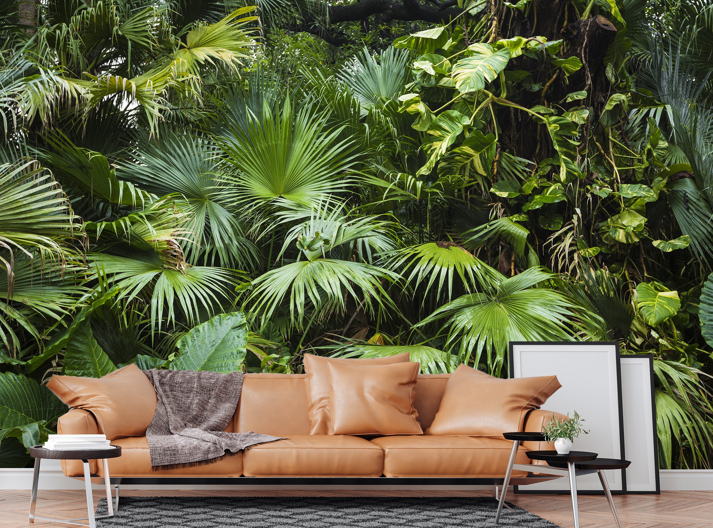 Rainforest Wallpaper Jungle Wallpaper Peel and Stick Etsy UK