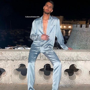 African Mens Outfit, Mens Clothing, Fashion Casual, Solid Color Outfits, Mens Shirt Pants,