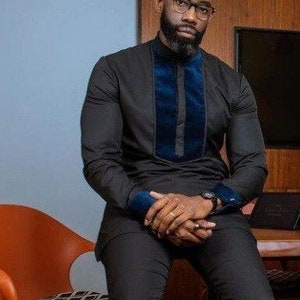 African Men clothing, African Dashiki, African grooms men, African Men Wedding, African Wedding, African Print for Men, Black African Suit