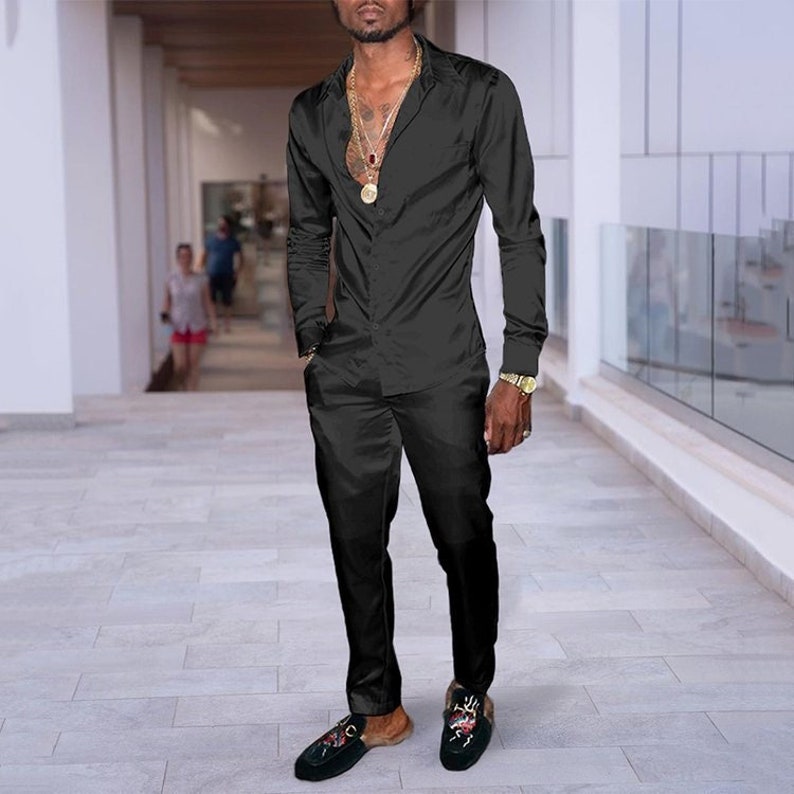 African Mens Outfit Customise Your Fabric Mens Clothing Etsy