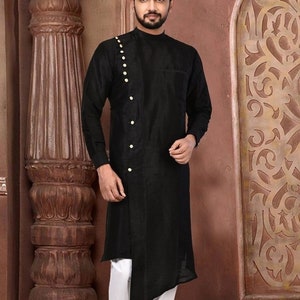 Kurta, Indian Ethnic Kurta, Mens Kurta, Mens Clothing, Blue Color, High Quality Party wear Kurta home wear kurta plus size available, Kurta