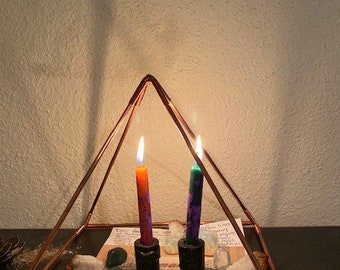 Luck Money 3 Lucky Flame 7 Day Candle For Spells Hoodoo & Voodoo Prosperity 