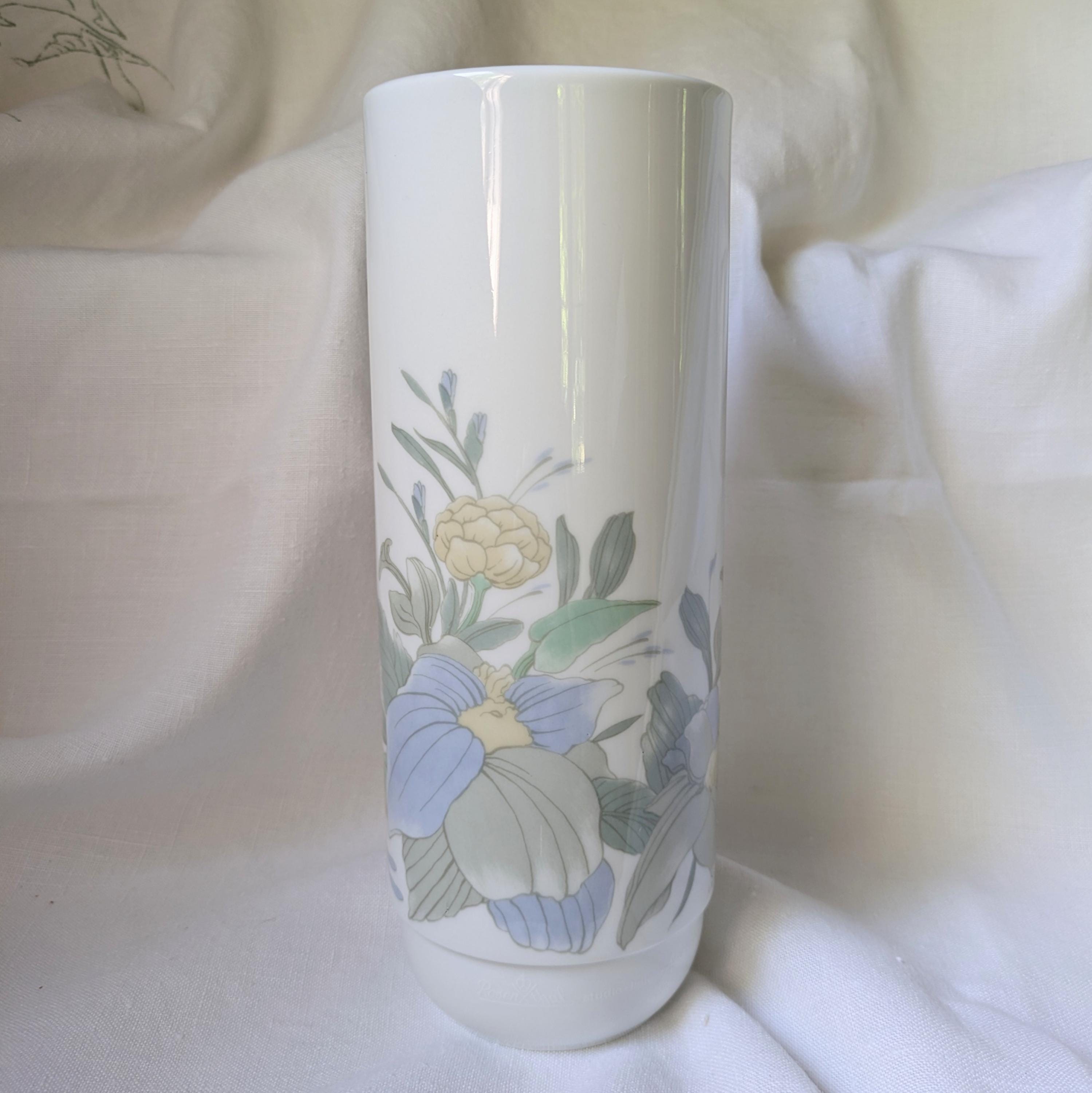Rosenthal China Blue and White Vase - Etsy