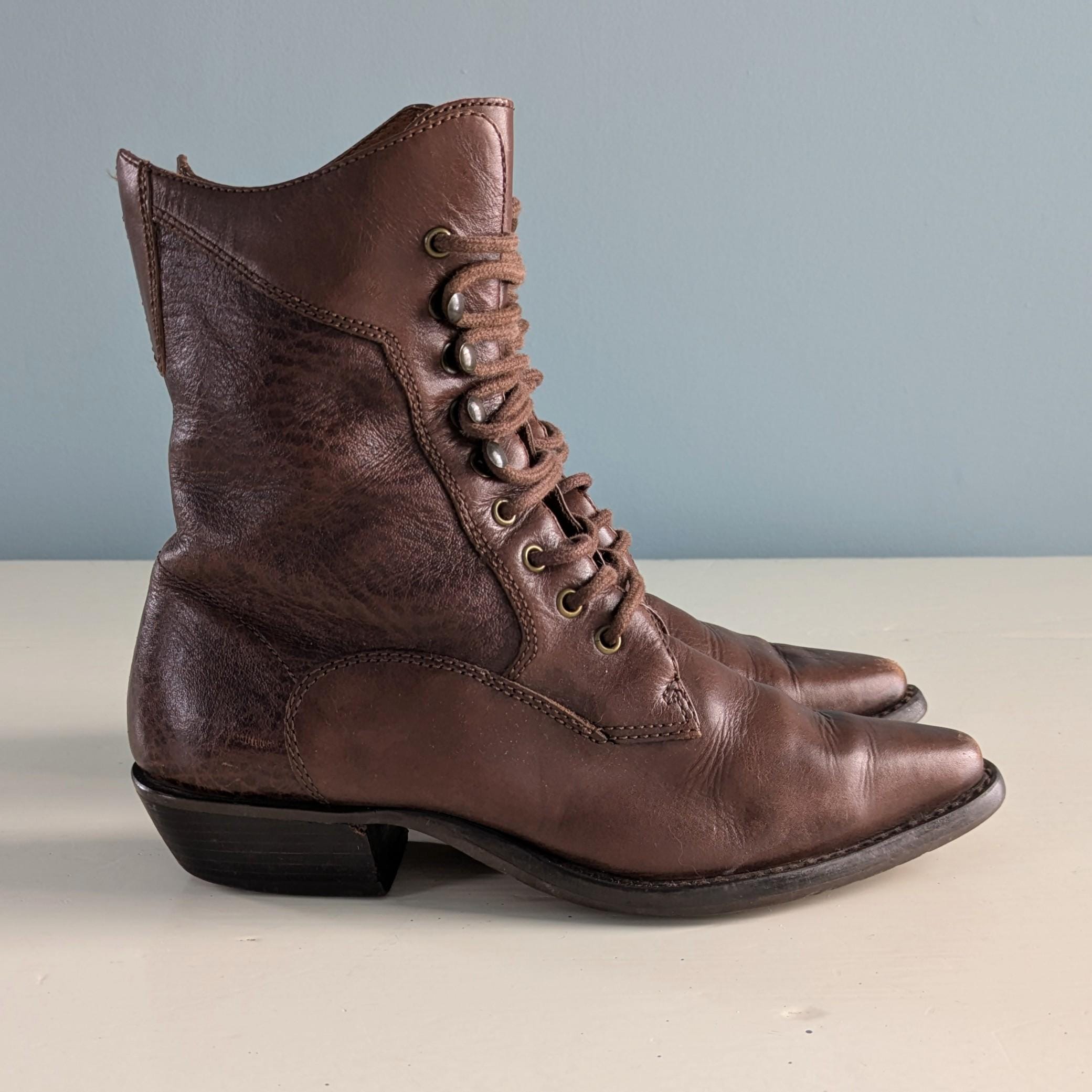 90s Western Boots - Etsy Canada