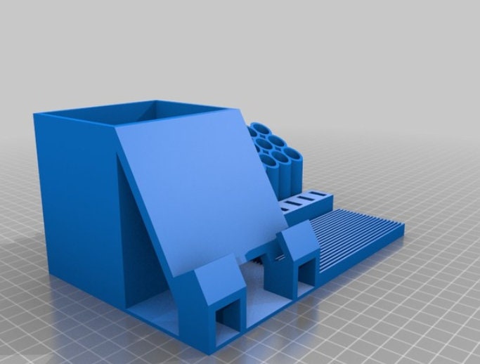 3D-Datei Getränkehalter für den Schreibtisch 🍔 kostenlos・Design