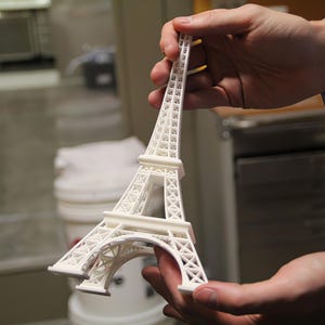 Archivo de impresión 3D Stl, Torre Eiffel, Figura 3D, Icono de Francia