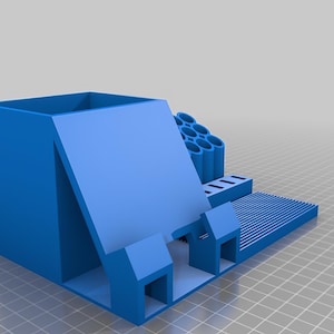 3D Print File Stl, Desk Organizer, Phone Holder, Pen Holder, Telephone