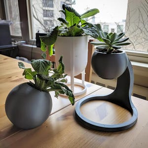3D Print File Stl, Pot, Vase, Planter, Triple