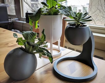 3D Print File Stl, Pot, Vase, Planter, Triple