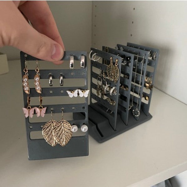 3D Print File Stl, Earring Holder, Jewelry Organizer Stand