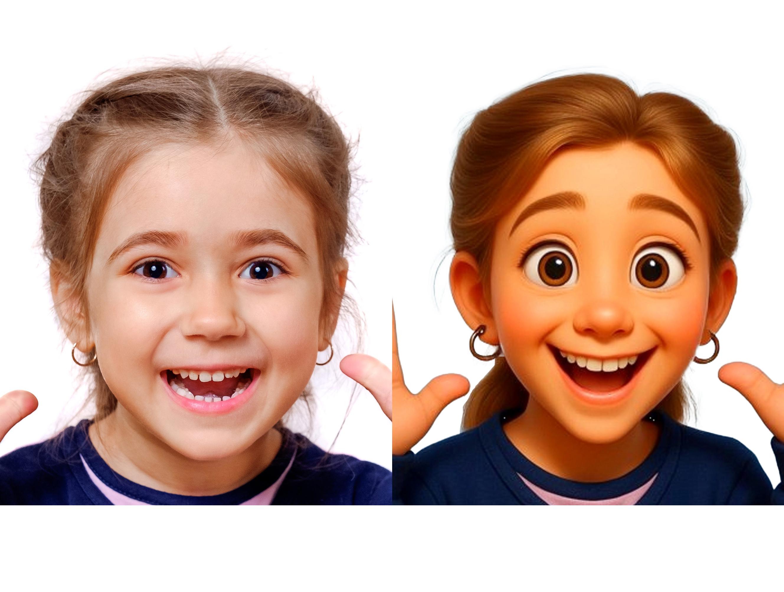 Personalized, Custom Cartoon Digital File, Photo to Cartoon, Picture Edition, 3D