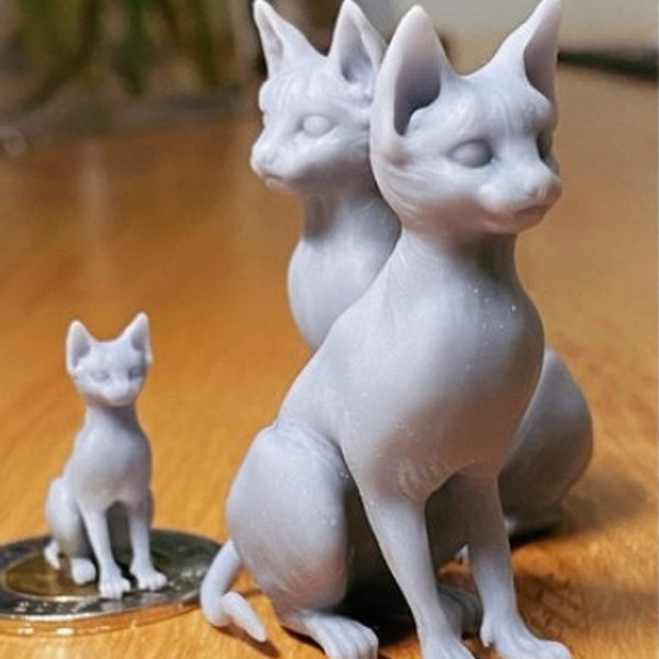3D Print File Stl, Cat