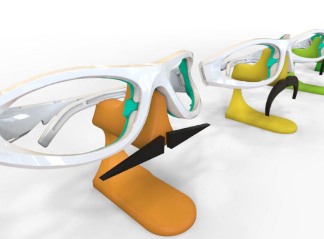 STL-Datei Brillenhalter für das Auto 🪝・Design für 3D-Drucker zum
