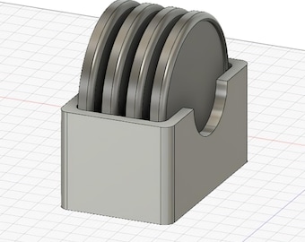 3D Print File Stl, Coaster, Organizer, Box