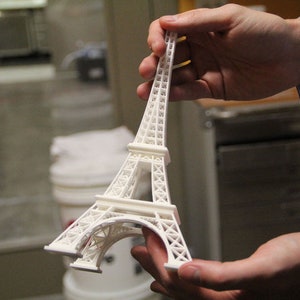 3D Print File Stl, Eiffeltoren, 3D Figuur, Frankrijk Icoon