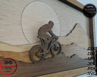 Multilayer Laser Cut Vector Plans | Wooden | Mdf | Instant Download | Svg | Dxf | Cdr