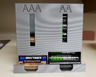 3D Print Stl, Batteriehalter, AA Batterie, AAA Batterie
