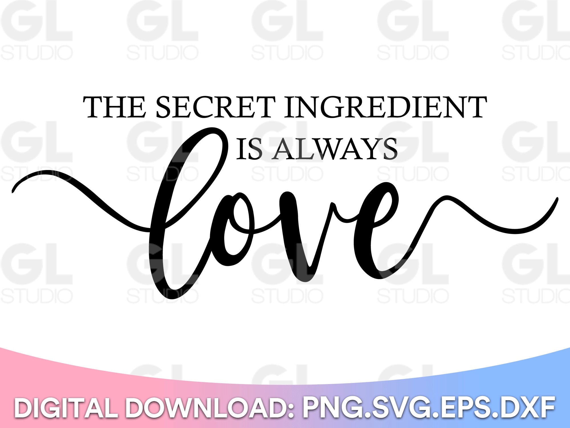 Wandschild „The Secret Ingredient Is Love & Butter“ – Lustige Küchendeko Im Bauernhaus-Stil