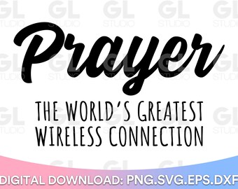Prayer svg, Christian SVG, Pray More Worry Less svg, Religious SVG, Faith svg, dxf, Scripture svg, Christian Quote svg, Inspirational svg