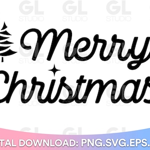 Merry Christmas SVG, Christmas svg, dxf, png, Winter SVG, Christmas Saying svg, Christmas Shirt svg, Christmas Vibes svg,Christmas quote svg