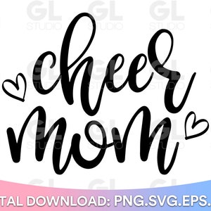 Cheer Mom svg, Cheer SVG, Cheerleader svg, dxf, Momlife SVG, cheer mama svg, cheer sister svg, cheer family svg, mama svg, mom svg, Cheer