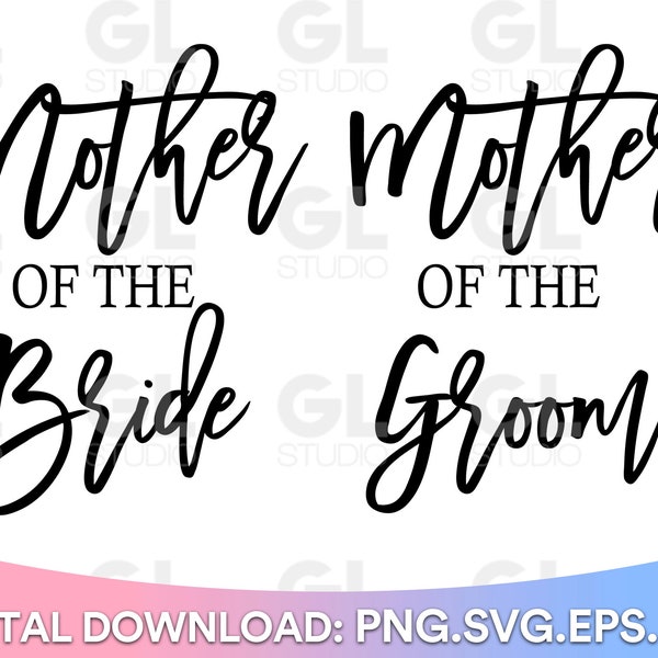 Mother Of The Bride svg, Mother Of The Groom svg, Bride Squad SVG, Bride Tribe svg, Team Bride svg, Wedding SVG, Wedding Sign svg,team groom