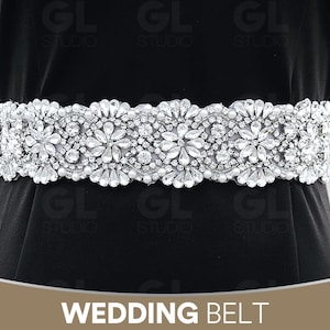 Wide Bridal Belt, Rhinestone Bridal Belt, Crystal Brida Belt Sash, Pearl Wedding Belt, Bridal Belt, Bridal sash, Wedding Belt, Beaded Belt