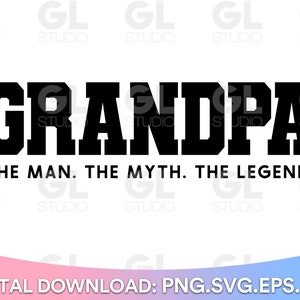 Grandpa SVG, Grandpa Life SVG, dxf, png, Grandpa Saying svg, Fathers Day svg, Grandpa svg, Grandad svg, Funny Grandpa SVG, Grandpa Quote svg