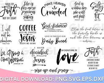 Christliches Bündel, Schriftbündel, Bibelvers Bündel, Bibelspruch svg, dxf, religiöses SVG, christliches SVG, Glaube svg, Inspirational SVG