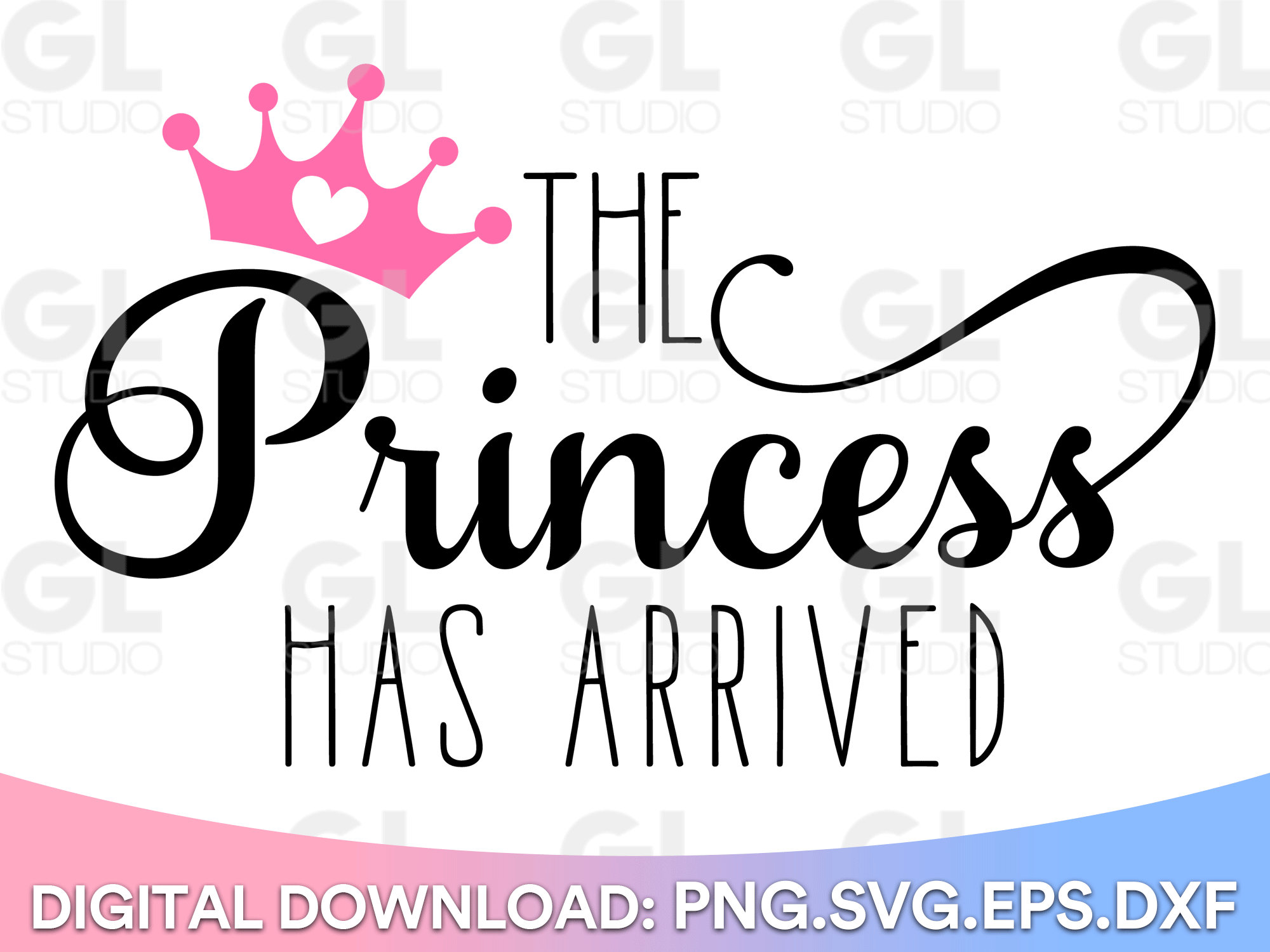 The Princess Has Arrived SVG Baby Svg Dxfpng Newborn SVG - Etsy Canada