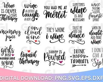 Pakiet cytatów o winie, cytaty miłośników wina svg, dxf, cytat o winie SVG, kieliszek do wina svg, zabawny cytat o winie svg, plik do cięcia wina SVG, cytaty o winie svg, wino