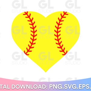 Honkbal SVG, Honkbal SVG Cut bestanden, Honkbal Hart SVG, Honkbal monogram, softbal svg, softbal silhouet Cricut, Baseball Stitches svg