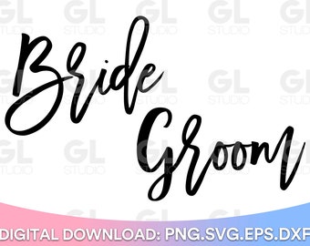 Wedding svg, Bride SVG, Groom SVG, Bride and Groom svg, download istantaneo, Bride squad SVG, Team Bride svg, Wedding Sign svg, wedding party