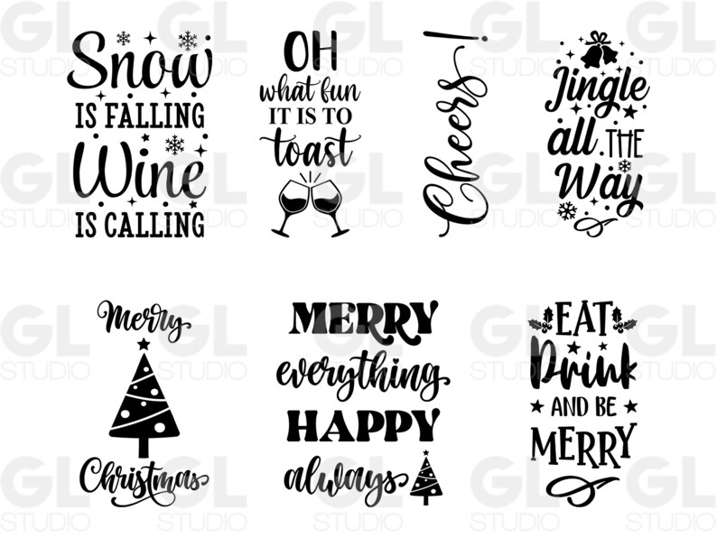 Christmas Wine Bag Bundle, Wine SVG Bundle, Christmas Wine SVG Bundle, Christmas Wine svg, dxf, png, Wine Bag Bundle svg, Wine quotes svg